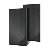 RICH SOLAR 200 Watt 12 Volt Monocrystalline Solar Panel 2 Pack of 9BB Cell 100W High Efficiency Solar Module Charge Battery for