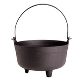 Fun World 14 Black Plastic Cauldron