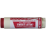 AllWeather Twist Stik Livestock Marker, 11/4 Diameter, 43/4 Length, Red (Pack of 12)