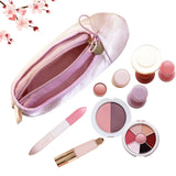 PWQEIONC Ballet Shoe Makeup Bag, Small Cosmetic Bag for Trip Portable Cosmetic Travel Bag, Ballet Dance Shoe Makeup Bag Gifts fo