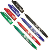 Pilot Pen Frixion Erasable Rollerball Pen (Pack of 4) Assorted Colours