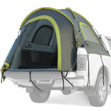 JOYTUTUS Pickup Truck Tent 6.0ft, Waterproof PU2000mm Double Layer for 2 Person, Portable Truck Bed Tent with Rainfly - Green, A