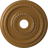 Ekena Millwork CMP19CODVG Cole Thermoformed PVC Ceiling Medallion (Fits Canopies up to 5 1/8), 19OD x 3 1/2ID x 1P, Universal Ag