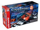 Auto World CrossTrax Road Course 9 Slot Car Race Set