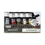 SavoirFaire Sennelier Abstract Acrylic Paint Set 5/PkgMetallic Colors