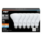 Feit Electric BR30 LED Light Bulb, 65W Equivalent, Dimmable, 650 Lumens, 5-Color Adjustable White, 90+ CRI, General Purpose Floo