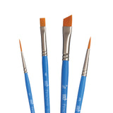 Princeton Select Artiste Paintbrush, 134 Brush Set, Blue
