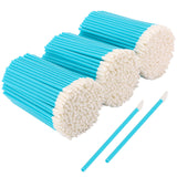 700 Piece Disposable Lip Wands - Lip Brushes, Lipstick & Gloss Applicators - Lint Free Makeup Applicator Brush Beauty Tool - Blu