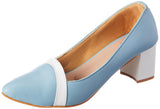 Shoetopia Womens Belly-247 Blue Dress Shoe - 6 Uk (Belly-247-Blue),Blue,6,B0BSCBZZTC