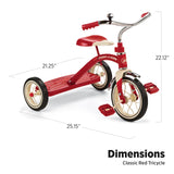 Radio Flyer Classic Red 10 Tricycle for Toddlers ages 2-4 (34B)