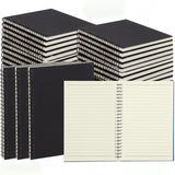 Eersida 20 Pack A5 Spiral Notebook College Ruled Spiral Notebook Bulk 5.5 X 8.3 Inches Hardcover Kraft Notebooks Lined Travel Wr