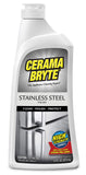 Cerama Bryte Stainless Steel Cleaner for Appliances, StreakFree Shine and Protection for Refrigerators, Dishwashers, Ovens, and