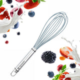 Starpack 'Whip it Good' Silicone Whisk for Nonstick Cookware - Non Scratch Whisk Heat Resistant 600F - Kitchen Whisks for Cookin