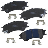 Bendix Premium SBM498 Semi-Metallic Front Brake Pads for Subaru Justy 1994-1990