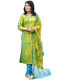Gosriki Women'S Rayon Blend Straight Printed Kurta With Pant & Dupatta (Kayke Yellow-Krw-Gs_Xxl_Yellow_Xx-Large),Yellow,2,B0CJ5GZBYH