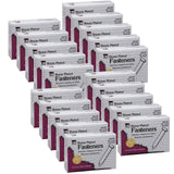 Charles Leonard Brass Plated Paper Fasteners, 3/4, 100 Per Box, 20 Boxes
