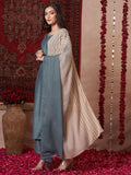 Gosriki Women'S Rayon Viscose Solid Straight Kurta With Pant & Dupatta (Raja Saab Grey-Vks14-Gs_S_Grey_Small),Grey,,B0DV4G7V3L