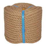 Natural Jute Rope Hemp Rope (1/2 in x 200 ft) Strong Jute Twine for Crafts Gardening Hammock Home Decorating