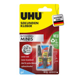 UHU Sekunden adhesive fast Minis gel 3 g
