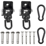 Zzyyldu Heavy Duty Swing Hangers,1200 lb Hammock Hanging kit,360Rotating Swing Hardware for Playground,Yoga,Heavy Bag,Porch Swin