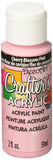 DecoArt Crafters Acrylic Paint, 2-Ounce, Cherry Blossom Pink