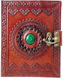 Mateshwari Handicrafts Journal Handmade Notebook 5 X 7 Inch Hand Embossed Leather Journal Notebook Diary Gift For Men And Women