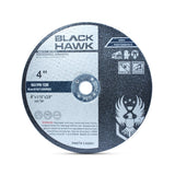 BHA Metal and Stainless Steel Cut Off Wheels for Die Grinders, 4x 1/16x 3/8- 25 Pack