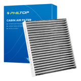 PHILTOP Cabin Air Filter, Replacement for CF12312, Nissan Versa 2020-2023 1.6L, Kicks 2018-2023 1.6L, Premium Cabin Filter with