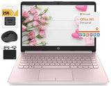 HP New 14 HD Ultra Light Thin Laptop, Quad-Core Intel Celeron Processor, 16GB RAM, 320GB (64GB eMMC+ 256GB Card), Wi-Fi, Upto 11