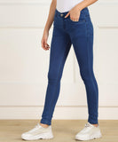 Nifty Women'S Denim Stretchable Slim Fit Jeans (Jean_Pln_Azure_28)
