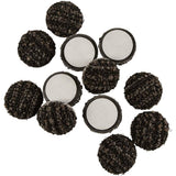 Super Sliders 1 1/2 Round SelfStick Outdoor Felt Furniture Pads for Your Outdoor Living Spaces, Gray (12 Pack)