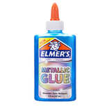Elmers Metallic School Glue, 5 Ounces, Blue