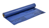 Oatey 41612 PVC Shower Pan Liner Roll 30 Mil Thickness 6' x 100', Blue