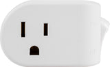 GE Grounded Power Switch, Outlet Extender, 3-Prong, Easy to Install, for Indoor Lights and Small Appliances, Energy Efficient Ad