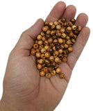 ZULUF 6mm Olive Wood Beads Bulk 500pcs - Natural Wooden Pieces for Jewelry Making, Catholic Rosary Supplies, Bracelet Necklace C
