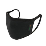 Mototrance Cotton Reusable Face Mask (Black) for Men Women