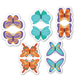 woopme Set of 5 Tropical Decorative Butterfly Magnetic Bookmark for Book Lovers Readers Students Gift Magnetic Page Clips Foldin