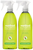 Method All Purpose Natural Surface Cleaning Spray - 28 oz - Lime + Sea Salt - 2 pk