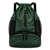 Hustler Sports Drawstring Bag Backpack For Men Women | Gym Bag With Shoe Compartment | Football Trekking Travel | WaterResistan