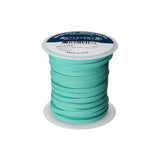 Silver Creek Leather Co Realeather Deerskin Leather Lace for Crafts and Jewelry Making, 1/8 x 50', Turquoise