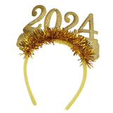 Enakshi 2024 Happy New Year Headband Hair Accessory for Carnival Birthday Masquerade yellow|Clothing, Shoes & Accessories | Wome