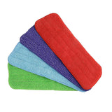COLLBATH 4Pack Microfiber Mop Replacement Cloth Mop Cloth Replacement Pads for Floors Floor Tile Windows Bathroom Easy to Insta