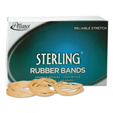 Alliance 24105 Sterling Rubber Bands Rubber Band, 10, 11/4 x 1/16, 5000 Bands/1lb Box
