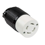 ENERLITES NEMA L1430R Locking Connector for Generator, Twist Lock Female Plug, 30 Amp, 125/250 Volt ,3 Pole, 4 Wire Grounding,