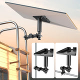 NiHome RV Mounting Kit for Starlink Gen 3, Adjustable 360 Rotating Pole Adapter with Length-Adjustable Pole for High-Speed Inter