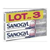Sanogyl Soin Blancheur Toothpaste for a Brighter Smile - 3 Pack (3 x 75ml Tubes)