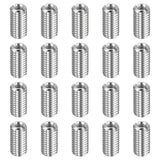 HARFINGTON 20pcs Thread Repair Inserts M10 x 1.5 Male to M6 x 1 Female Thread 20mm Long Stainless Steel Reducing Nuts Metric Sel