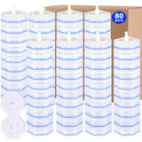 80 Count Disposable Toilet Brush Refills for Clorox Toilet Brushes