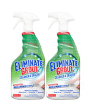 CleanX Eliminate Grout Cleaner & Sealer with Hydrogen Peroxide 32 fl. oz. by UNELKO Invisible Shield 2 pack