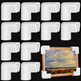 Frienda 12 Pcs Foam Corner Protectors for Moving Mirror TV Box Frame Edge Protection Corners for Pictures Photo Shipping Packagi